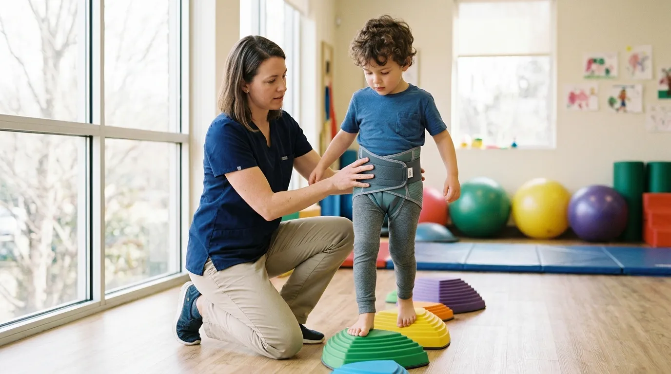 Active Kinesthetic Guidance in Pediatric Therapy